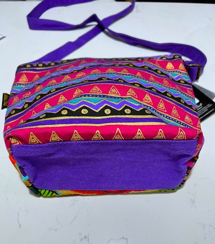 Laurel Burch - Crossbody bag - Carlotta's Garden Fabric - LB5572 - NEW With Tags - Picture 3 of 5