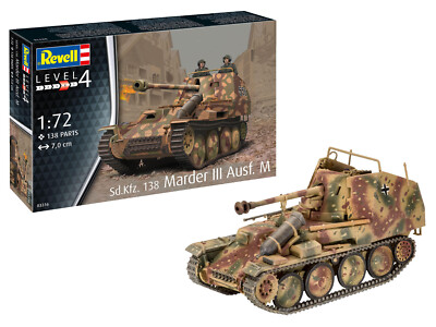 Sd.Kfz. 138 Marder III Ausf. M Revell 03316 Modellbausatz