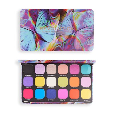 Makeup Revolution Forever Flawless Digi Butterfly Eyeshadow Palette - NEW