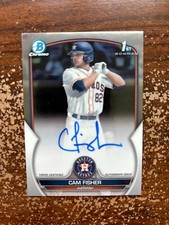 Cam Fisher, Chrome Draft Picks Autographs #CDA-CFI - 2023 Bowman Draft