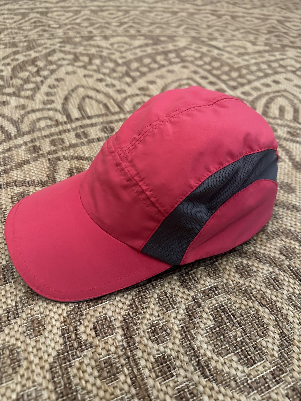 Cappello MERRELL leggero 7 pannelli stile rosa grigio berretto regolabile escursionismo outdoor