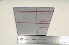 Vintage 6.5"x3.5" Replacement Eye Level Focus Mirror for Old Large Camera Rare