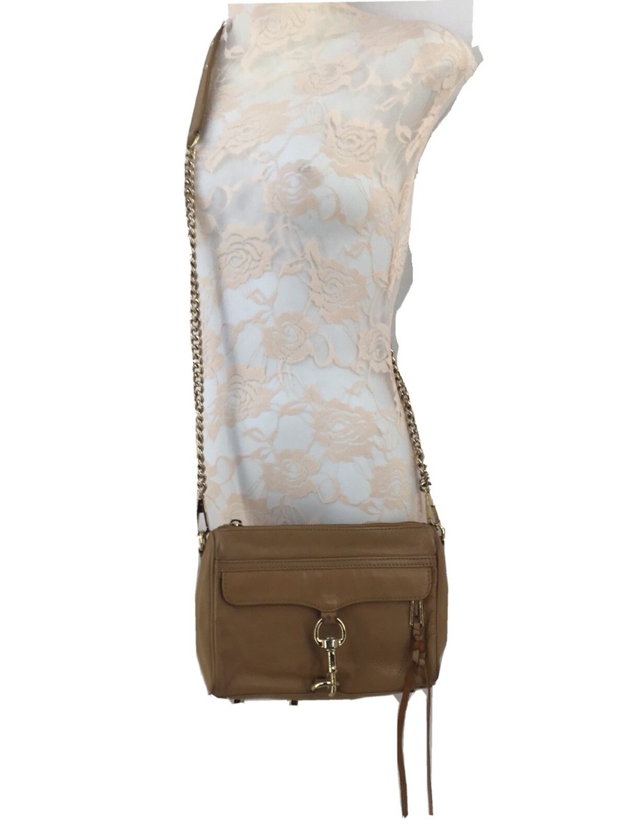 Rebecca Minkoff Crossbody Bag Size 9X7 Tan