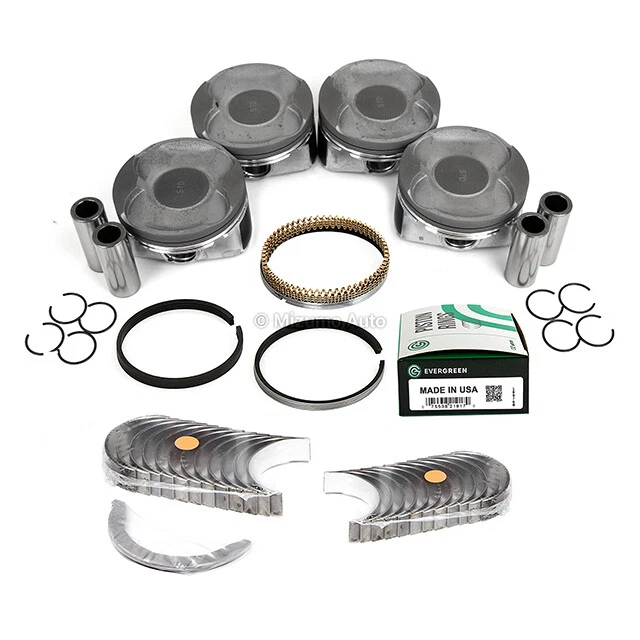 Juego completo de juntas pistones rodamientos aptos 09-16 Toyota Camry Rav4 Scion tC 2.5L 2ARFE Foto 3 de 4