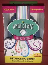 Knot Genie Teeny Detangling Brush Peaceful Powder New In Original Box