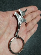 F-16 Fighting Falcon Military Plane Keychain