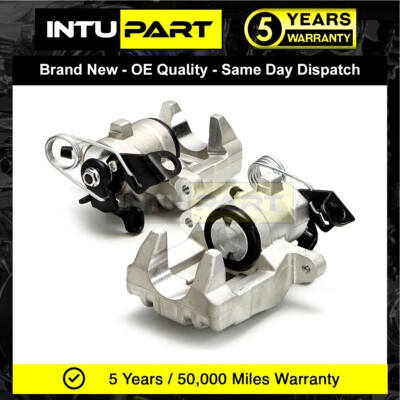 IntuPart 2x Brake Calipers Rear Fits VW Golf (Mk4) 1.6 #1