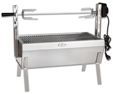 Holzkohlegrill Hähnchengrill Spießbratengrill BBQ Spießgrill Grillspieß Beeketal