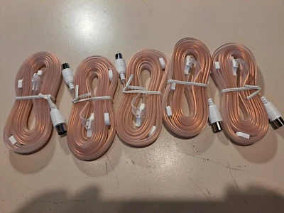 MARKENLOS 5 pezzi dipolo FM/FM - antenna di lancio, antenna da camera, accoppiamento coassiale - DVB-T - radio