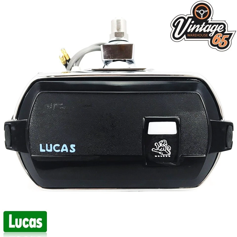 LUCAS FT8 LDB305 Fahren Licht Spot Lampe Oldtimer Lampe Einzel + Abdeckung - Bild 2 von 4