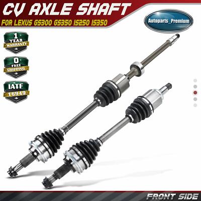 Front Left & Right CV Axle Assembly for Lexus GS350 2007-2010 IS250 IS350 AWD