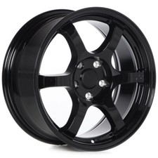 Circuit Csf1 17x8 5x114.3 35mm Gloss Black 57dr Spun Forged Wheel Jdm