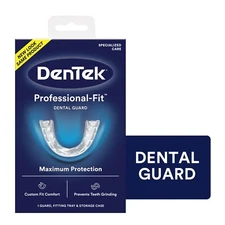 DenTek Mouth Guard for Nighttime Teeth Grinding ProfessionalFit Dental Guard 1ct