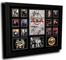 GUNS N ROSES AXEL ROSE SIGNED LIMITED EDITION FRAMED MEMORABILIA