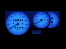 Set ricambi tachimetro Tacho led blu Volkswagen Polo 3 86c 2f G40