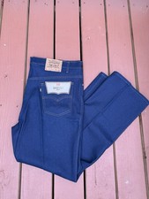 Vintage 1980s NOS Levis 517 Saddleman Bootcut Jeans Men's 42x30 Deadstock USA