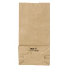 Duro Bag #6 Recycled Paper Bag, Kraft, 500 ct