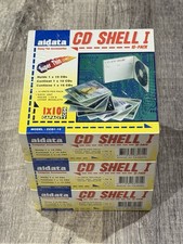 LOT Of 3 Super Thin 5mm Aidata CD Cover Booklet Cases 10 Unite Per Pack -NEW