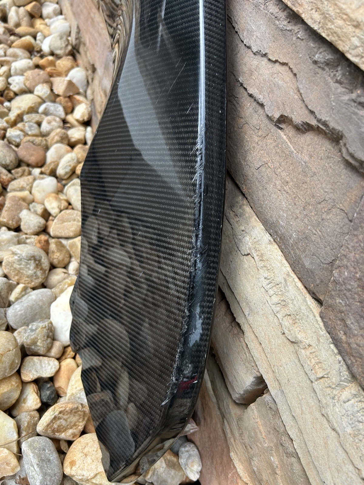 2015-2019 Bentley Bentayga Front Splitter Lip Carbon Fiber Spoiler 36A071609