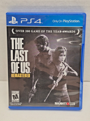 Sony Playstation 4 PS4 The Last of Us Remastered Box Naughty Dog Video Game