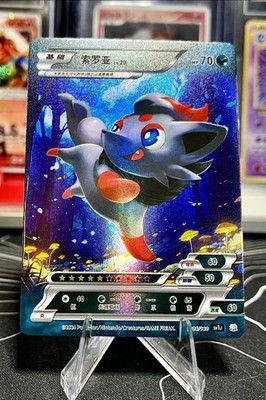 Zorua Pokémon ID Full Art Holo