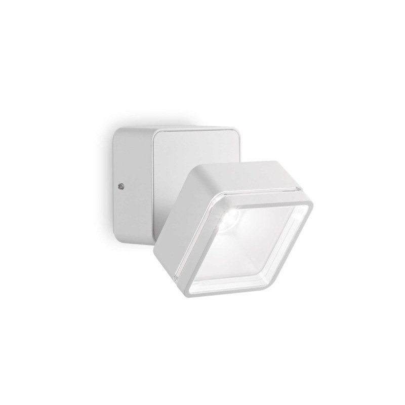 Ideal Lux OMEGA AP SQUARE BIANCO 4000K | Lampada Parete LED Esterno