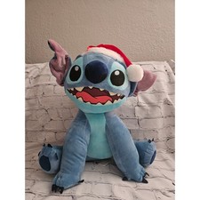 Disney Christmas Stitch Holiday Plush Toy Stuffed Animal 18"