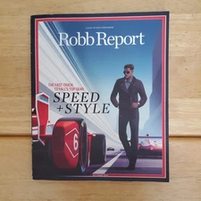 Robb Report SPEED STYLE Fall's Top Gear Mclaren Senna Magazine September 2018