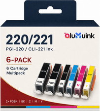 PGI-220 CLI-221 Ink Cartridge for Maxify MX860 MP980 MP560 MP620 MP640 MP990