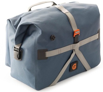 Brompton Borough Waterproof Roll Top Bag Blue Cycling Bike Padded