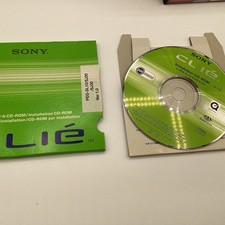 Sony Clie PEG-SL10 SJ20 SJ30 Software Driver Installation CD-ROM