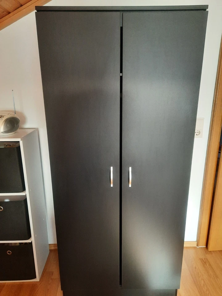 Schrank (schwarz) wie Neu
