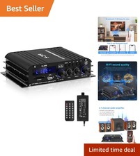 Bluetooth 5.0 Mini 4.1 Channel Audio Amplifier - 800W Power for Home Theater