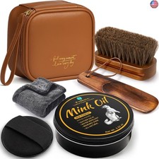 4-in-1 Mink Oil Leather Conditioner and Cleaner 3.52 oz - Premium Waterproof