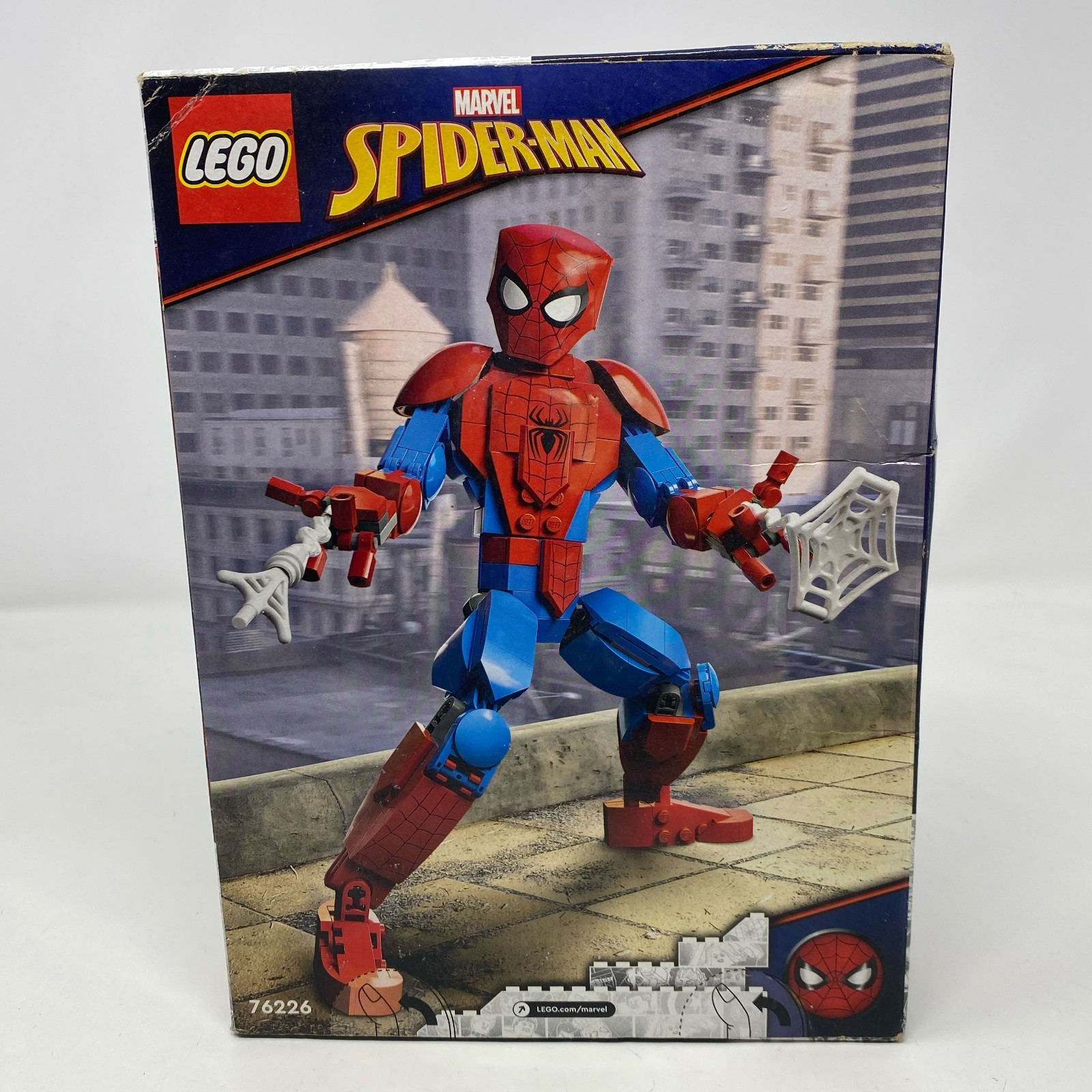 76226, Red/blue 9.5" Buildable Action Figure (258)
