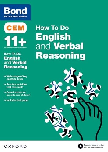 Bond 11+: CEM How To Do: English and Verbal Reasoning By Michellejoy Hughes,Bon - Image 4