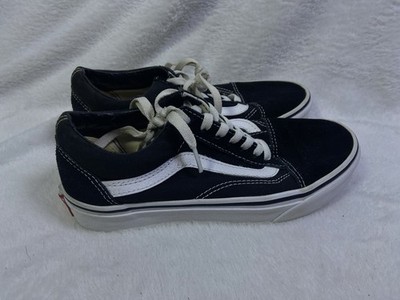 Vans Off The Wall Mens Sk8 508182 Black Skateboarding Shoes Size US M 4 W 5.5 BW