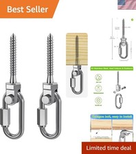 Effortless Installation 304 Stainless Steel Swing Hanger Set for 2 Swings