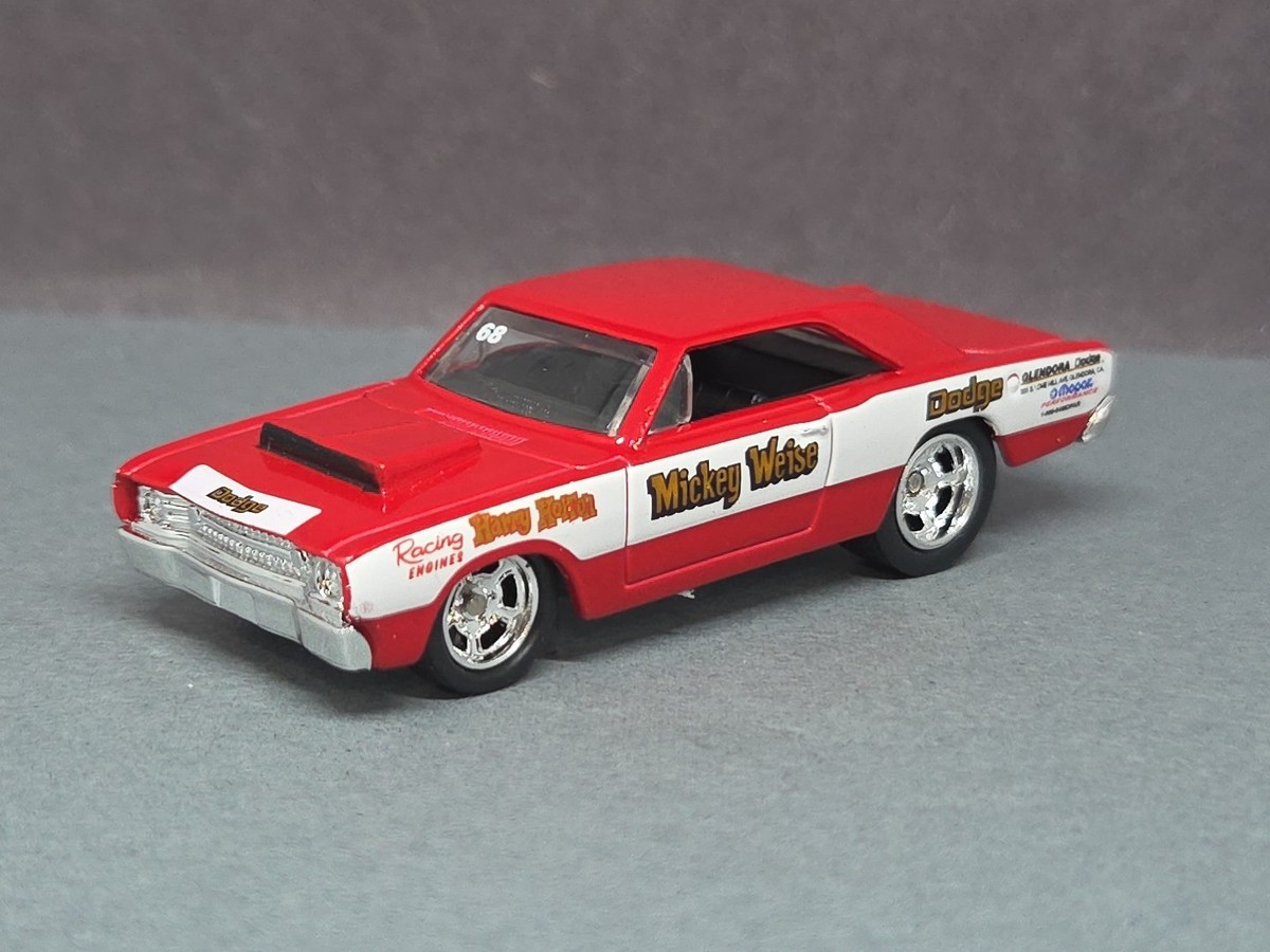 Hot Wheels Red Dodge Dart Motor City Muscle Mickey Weise Real