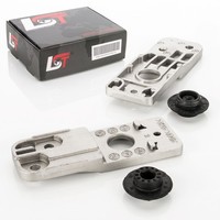2X KüHlerhalterung + Gummilagerung Unten LR FüR Opel Astra J Cascada Zafira C4