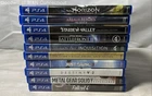 Horizon Zero Dawn Fallout 4 10 PlayStation 4 PS4 Game Lot RPG Action Titles
