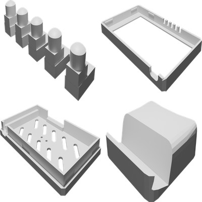 Hülle mit Halterung für LilyGo T5 4,7 Zoll EPD E-Paper Display Holder