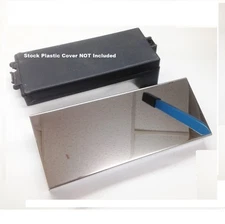 Mustang 2010-2014 Polished Stainless FUSE BOX LID COVER engine chrome dress