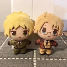 10CM Hetalia Plush Keychain Doll Arthur Kirkland Alfred F Jones Yao Cosplay Gift