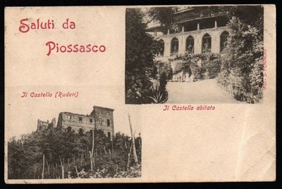 POSTCARD - Piossasco - Views of the castle - (8274)