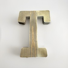Hobby Lobby Wooden Letter T - Wall Home House Decor Craft