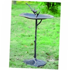 SPI Home 33348 Bird on Branch Sundial/Birdbath 
