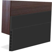  [New Upgrade] Huge Gap Door Draft Stopper, 3.4" W Widened Door Sweep Black 2
