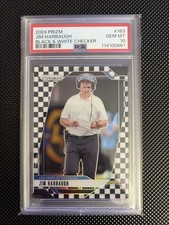 2024 Prizm Jim Harbaugh Black White Checker SP PSA 10 Pop 1