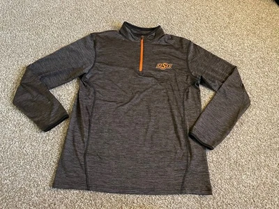 Oklahoma State Cowboys Pullover Adult Small - Colosseum 1/4 ZIp Lightweight - Image 1 of 4